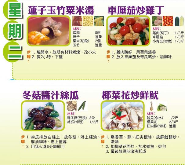 【今日買乜餸】7月29日至8月4日之三餸一湯食譜推介