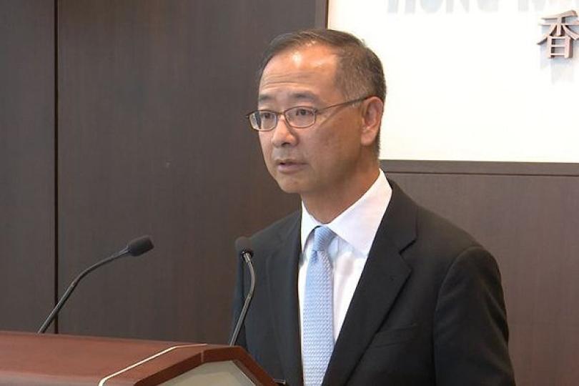 余偉文：首要保持香港金融穩定