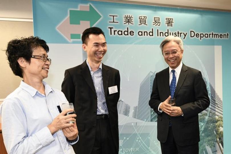 羅智光訪工貿署