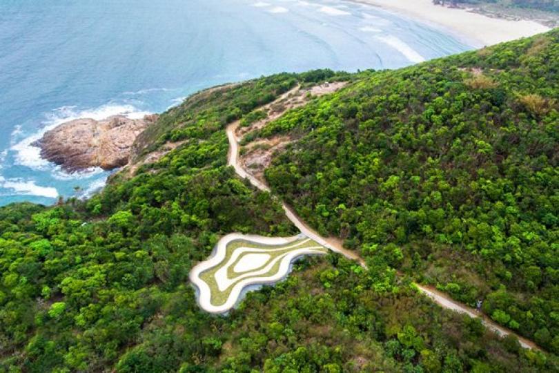 黃偉綸網誌介紹西灣觀星設施